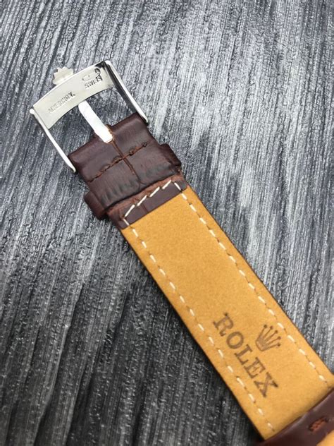 where to buy rolex leather strap|genuine rolex leather straps.